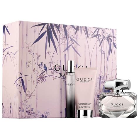 gucci bamboo eau de parfum gift set|gucci bloom gift set.